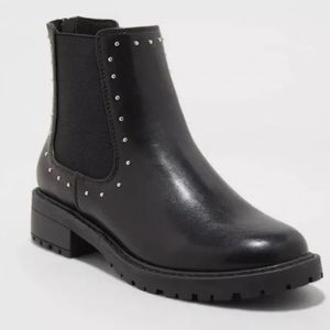 Studded Chelsea Boots